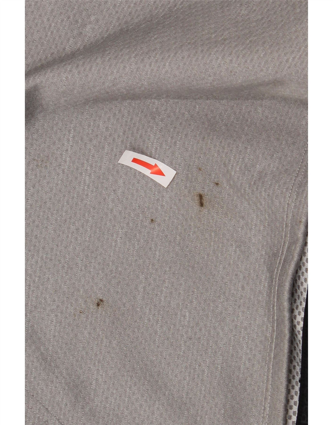 REEBOK Felpa con cappuccio grafica da uomo XL Poliestere grigio