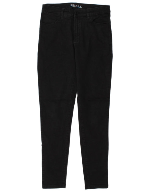 Pantaloni casual skinny da uomo Marks & Spencer UK 10 piccoli W27 L29 neri