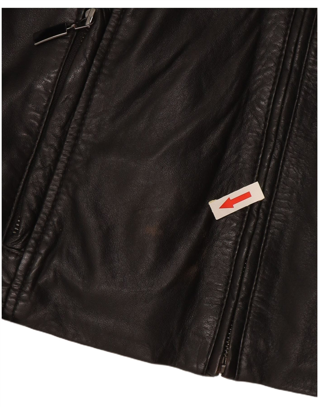 Giacca in pelle da donna Esprit UK 14 grande in pelle nera