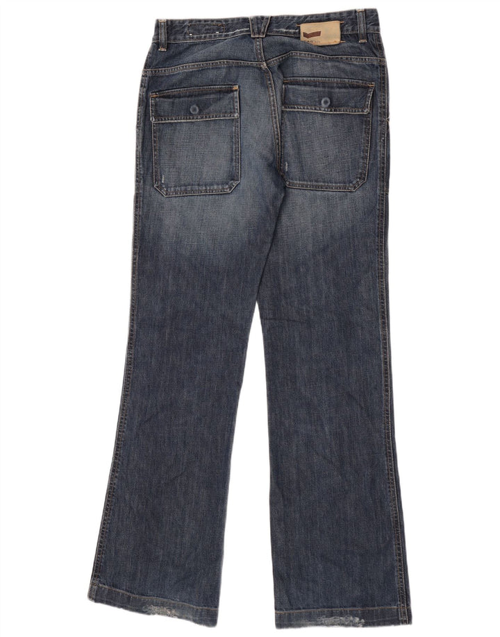 Jeans bootcut da uomo invecchiati GAS W32 L34 Blu