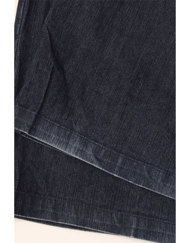 DOCKERS Womens Bootcut Jeans US 12 Large W34 L33 Navy Blue Cotton Vintage Dockers and Second-Hand Dockers from Messina Hembry 