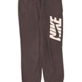 Pantaloni da tuta con grafica Nike da uomo, pantaloni da jogging, cotone grigio medio