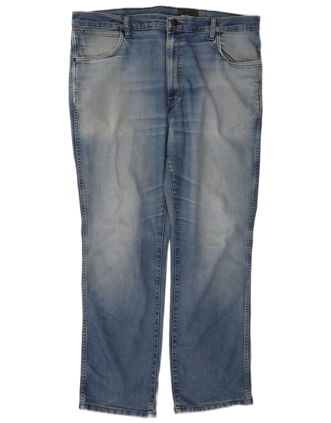 Jeans dritti elasticizzati Texas da uomo Wrangler W40 L30 cotone blu