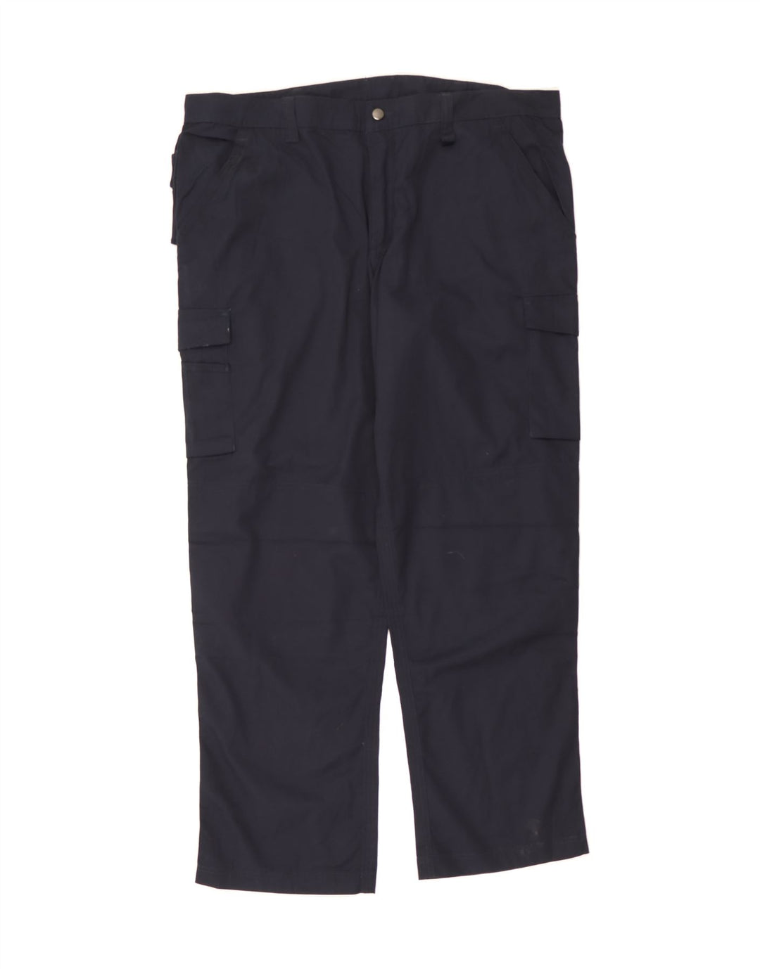 RUSSELL ATHLETIC Mens Straight Cargo Trousers W44 L34 Navy Blue Vintage Russell Athletic and Second-Hand Russell Athletic from Messina Hembry 