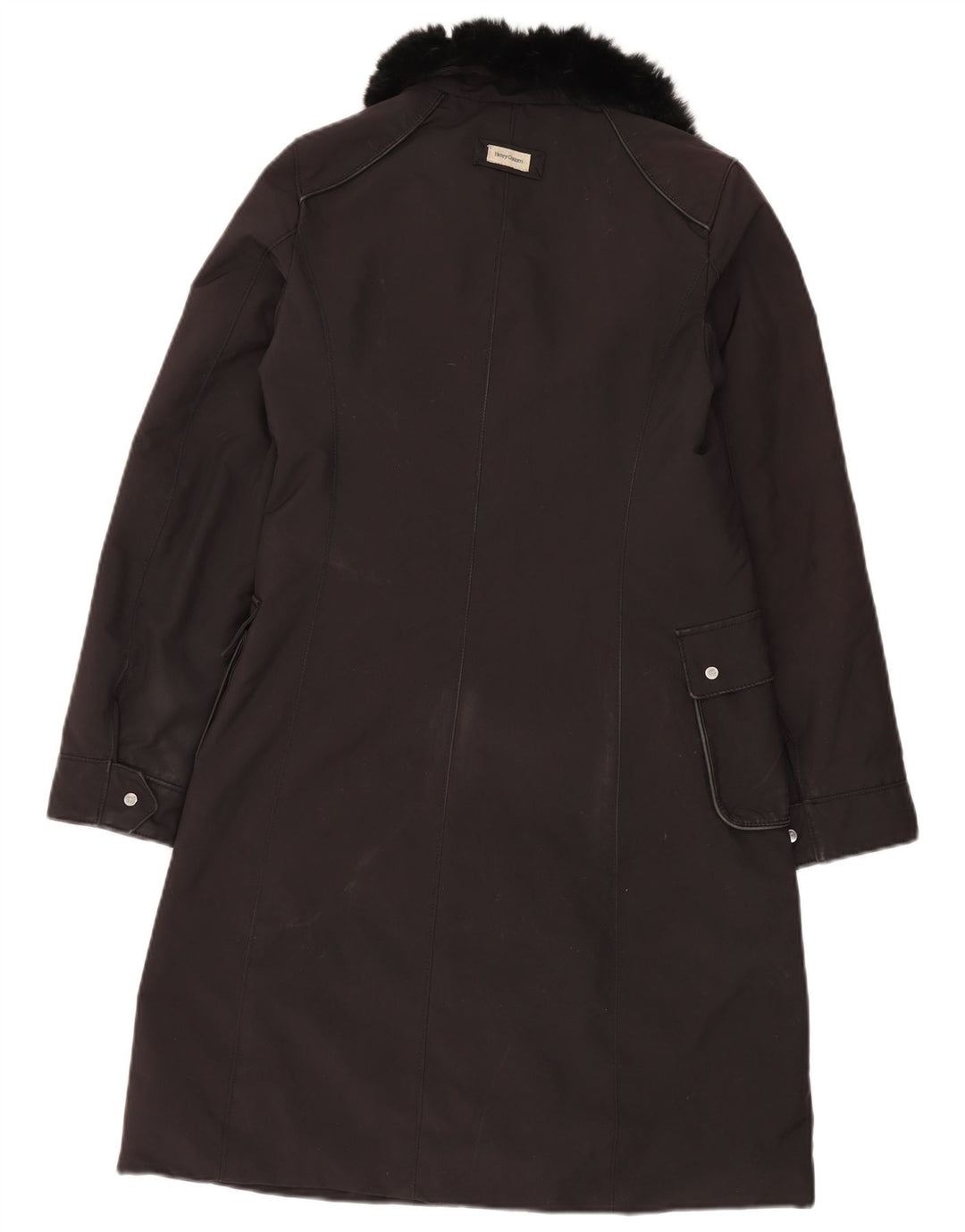 Cappotto da donna Henry Cottons IT 40 piccolo poliestere nero