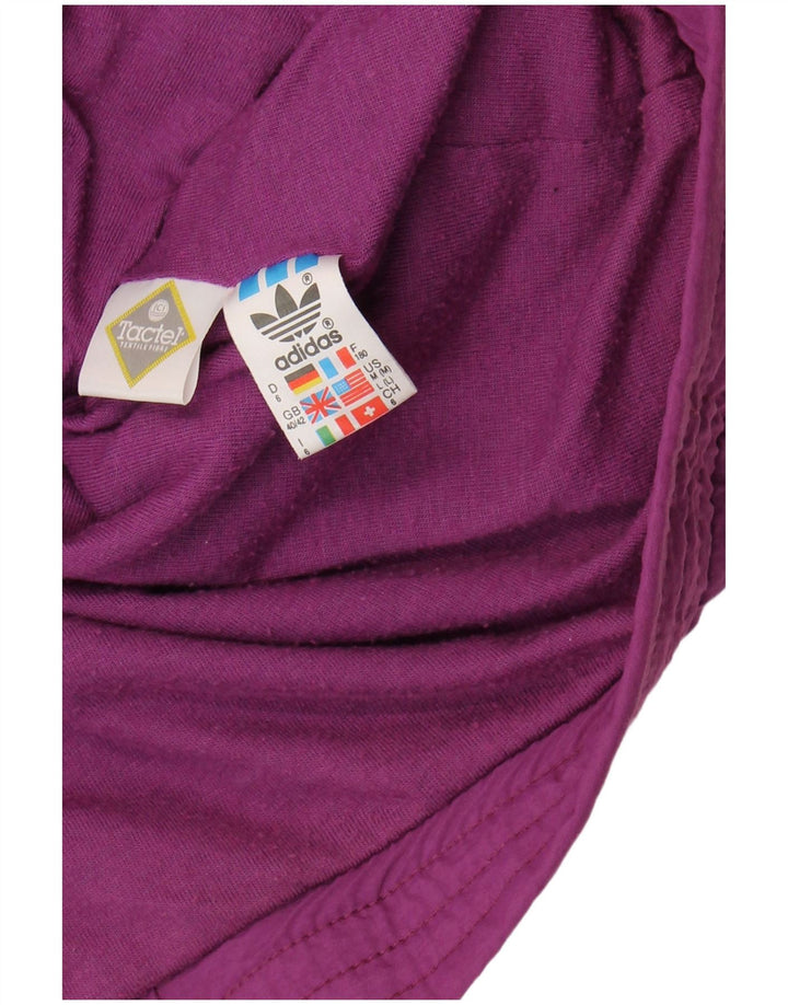 Giacca da tuta da uomo Adidas UK 40/42 Colorblock viola medio