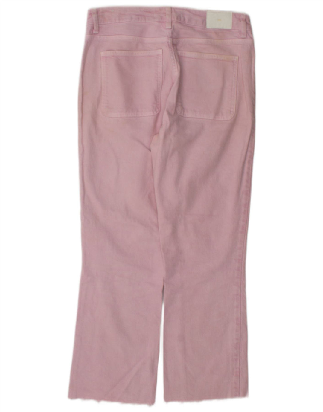 Pantaloni casual Bootcut da donna Zara EU 38 Small W28 L26 Rosa