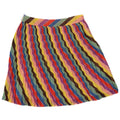 Gonna a pieghe GUESS da donna W27 piccola a righe multicolore