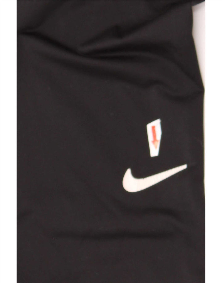 Leggings da donna Nike UK 12 medio nero poliestere sportivo
