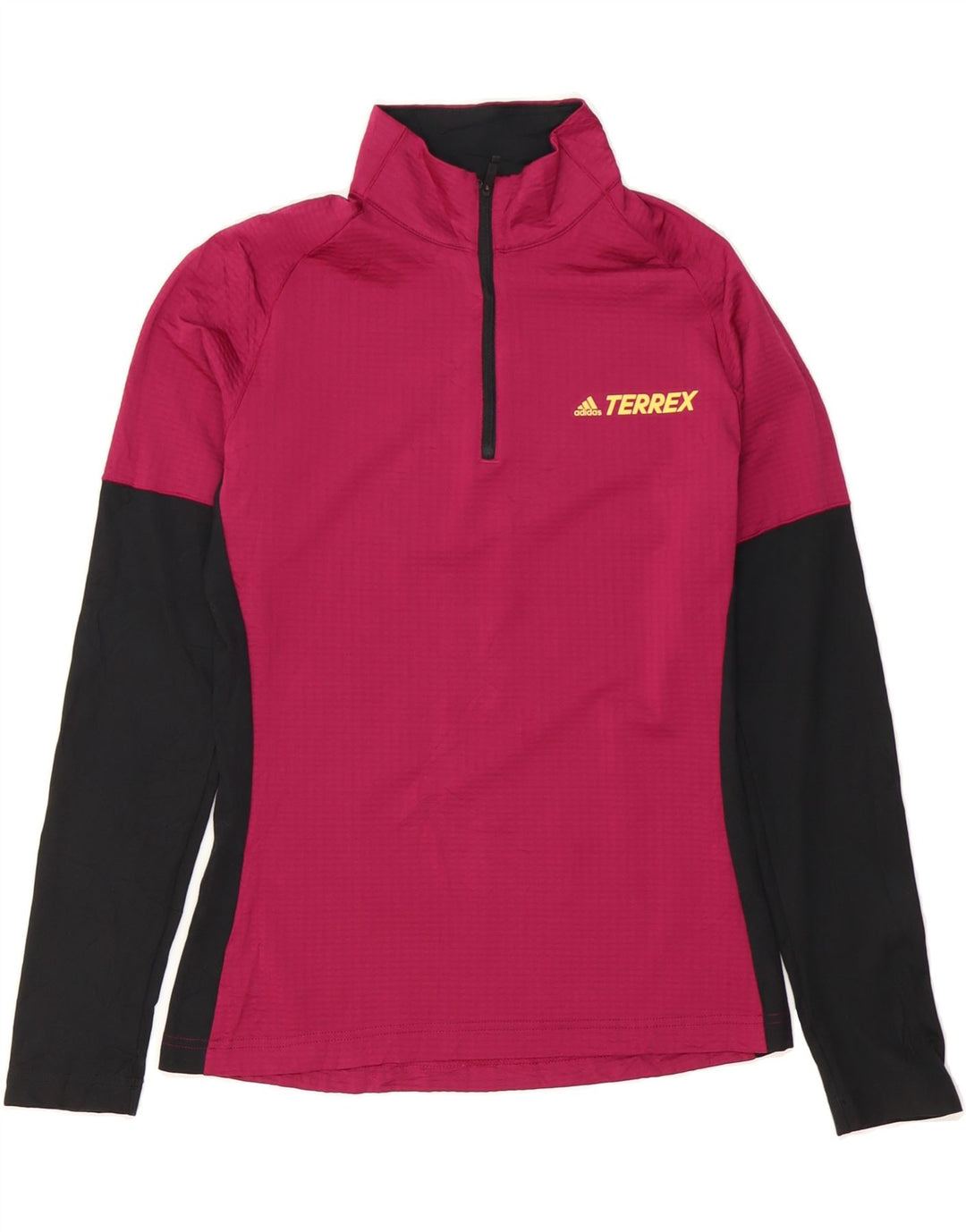 ADIDAS Womens Graphic Pullover Tracksuit Top UK 12/14 Medium Pink Vintage Adidas and Second-Hand Adidas from Messina Hembry 