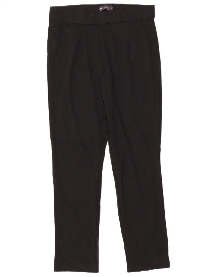 Leggings da donna Marks & Spencer UK 12 viscosa nera media