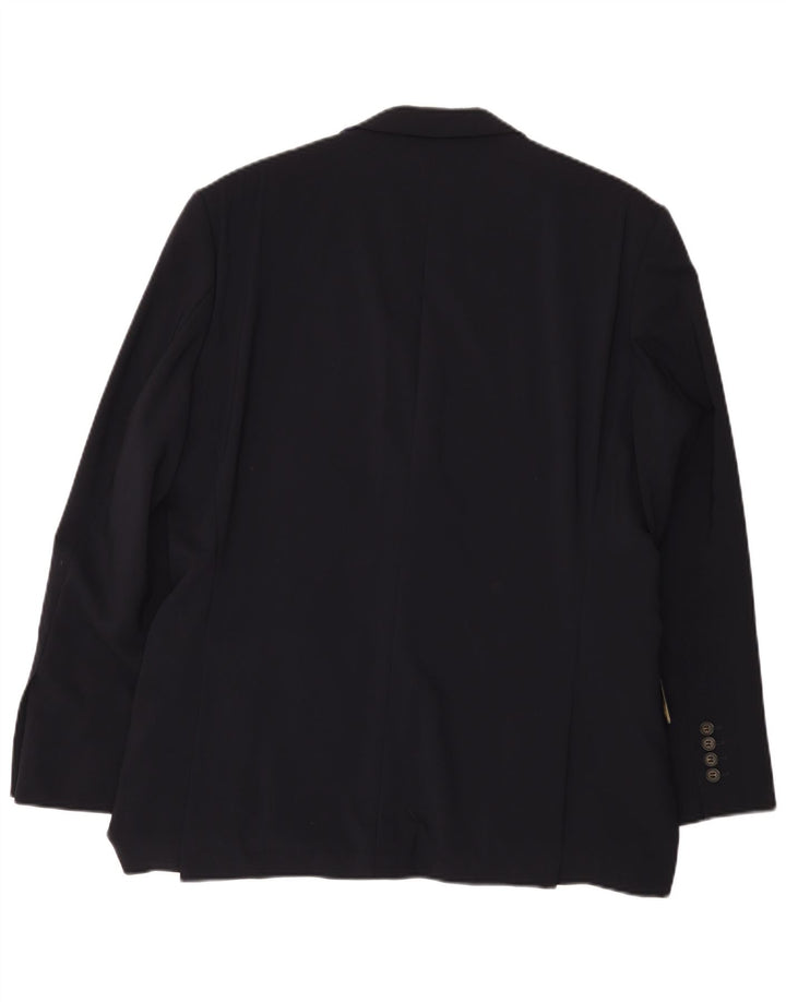 Giacca blazer da uomo a 2 bottoni Ted Baker UK 38 medio blu navy