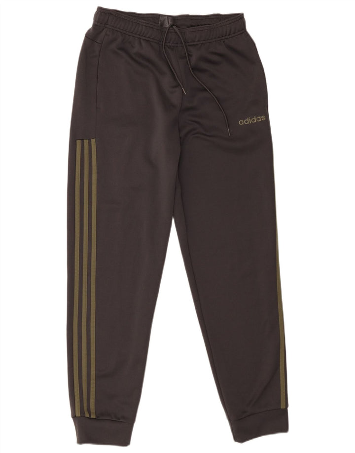Pantaloni da tuta da uomo Adidas Joggers in poliestere grigio medio