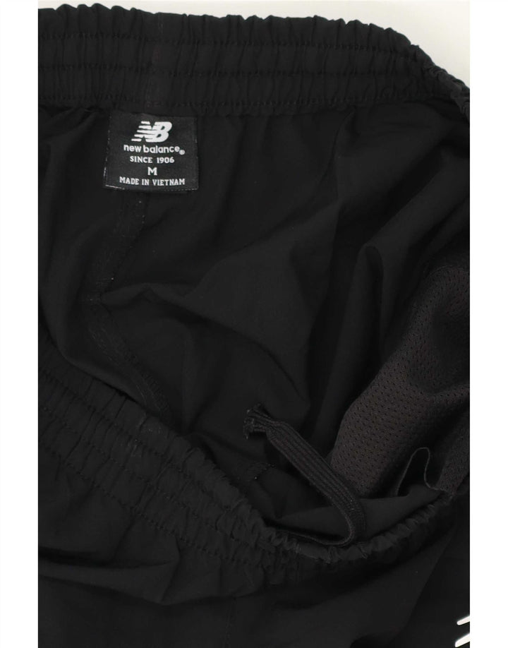 Pantaloni da tuta da uomo New Balance in poliestere nero medio