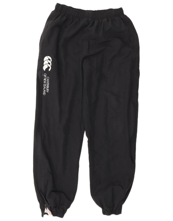 Pantaloni da tuta con grafica da uomo Canterbury Joggers medi W32 L30 neri