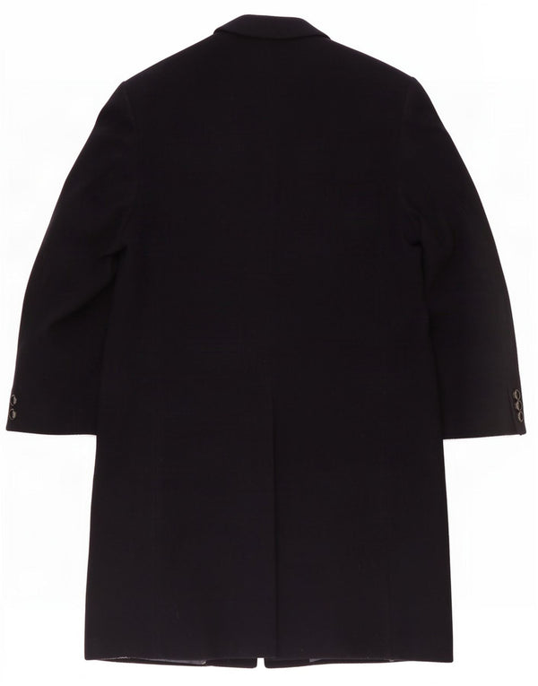 Cappotto da uomo Jon Braye UK 42 XL Lana blu navy