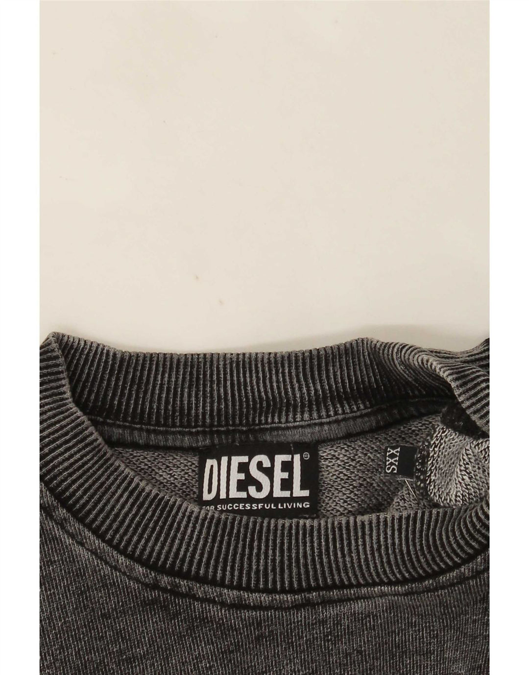 Felpa grafica da uomo Diesel Maglione 2XS Grigio