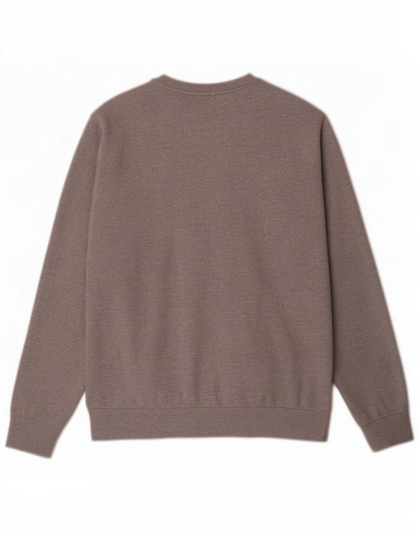 Russell Athletic Felpa con grafica da uomo Maglione grande in cotone grigio