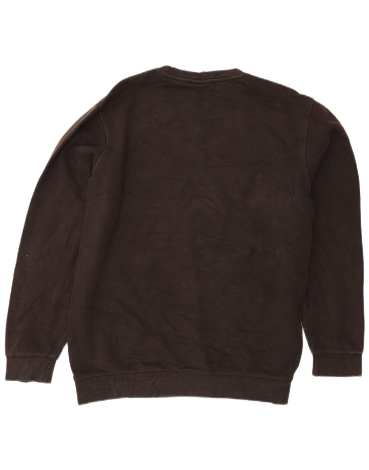 Felpa da uomo Ellesse Maglione in cotone marrone medio