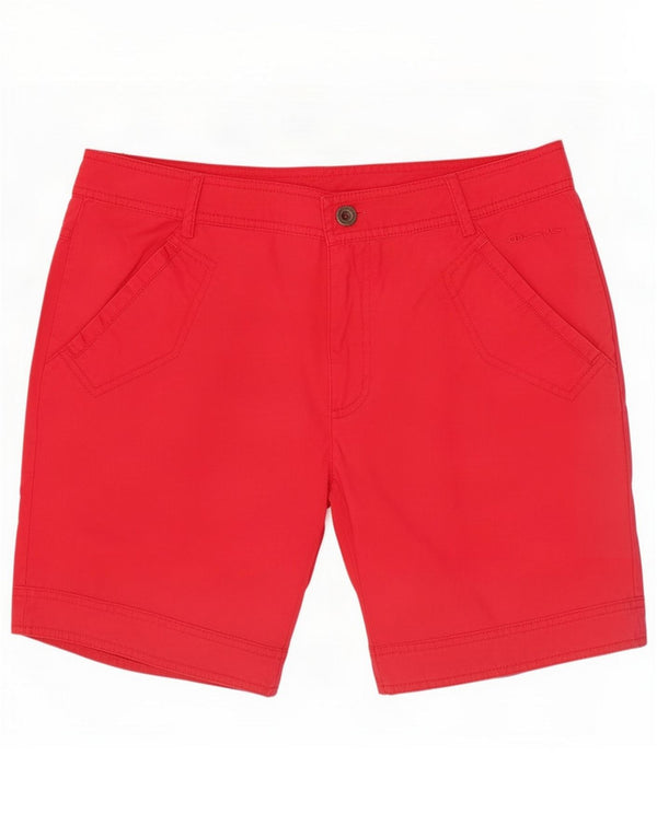 Champion Womens Casual Shorts Medium W30 Red