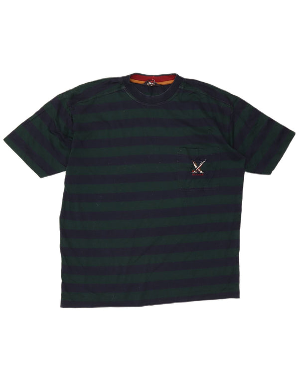 Paul & Shark T-shirt da uomo Yachting Top XL Cotone a righe blu navy