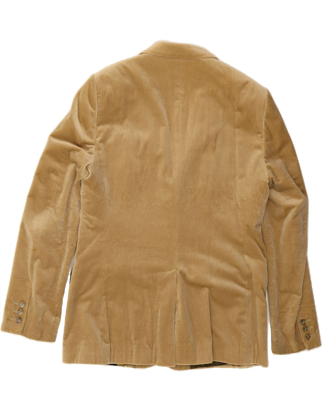 SISLEY Mens 2 Button Blazer Jacket UK 38 Medium Beige Vintage Sisley and Second-Hand Sisley from Messina Hembry 