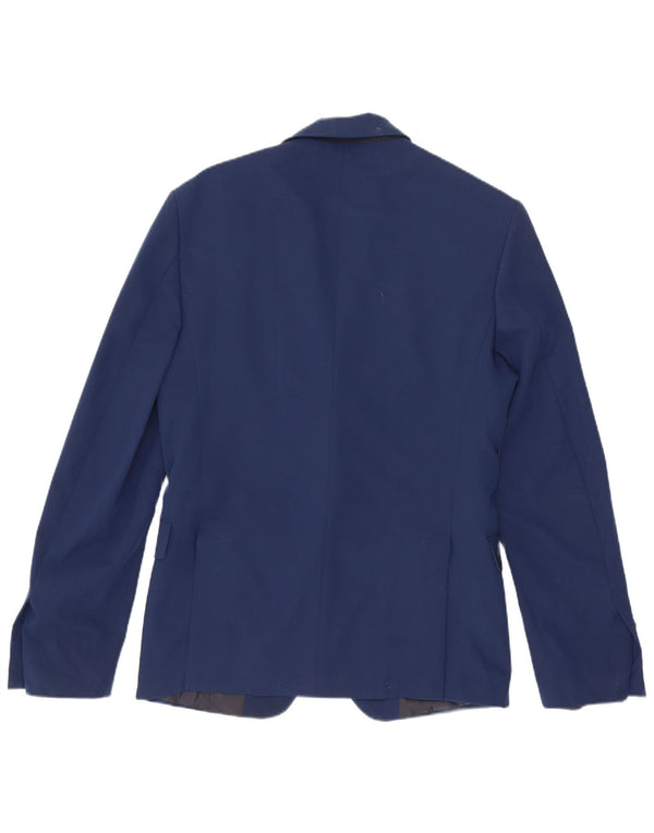 Giacca blazer da uomo a 2 bottoni Zara EU 44 XS blu navy