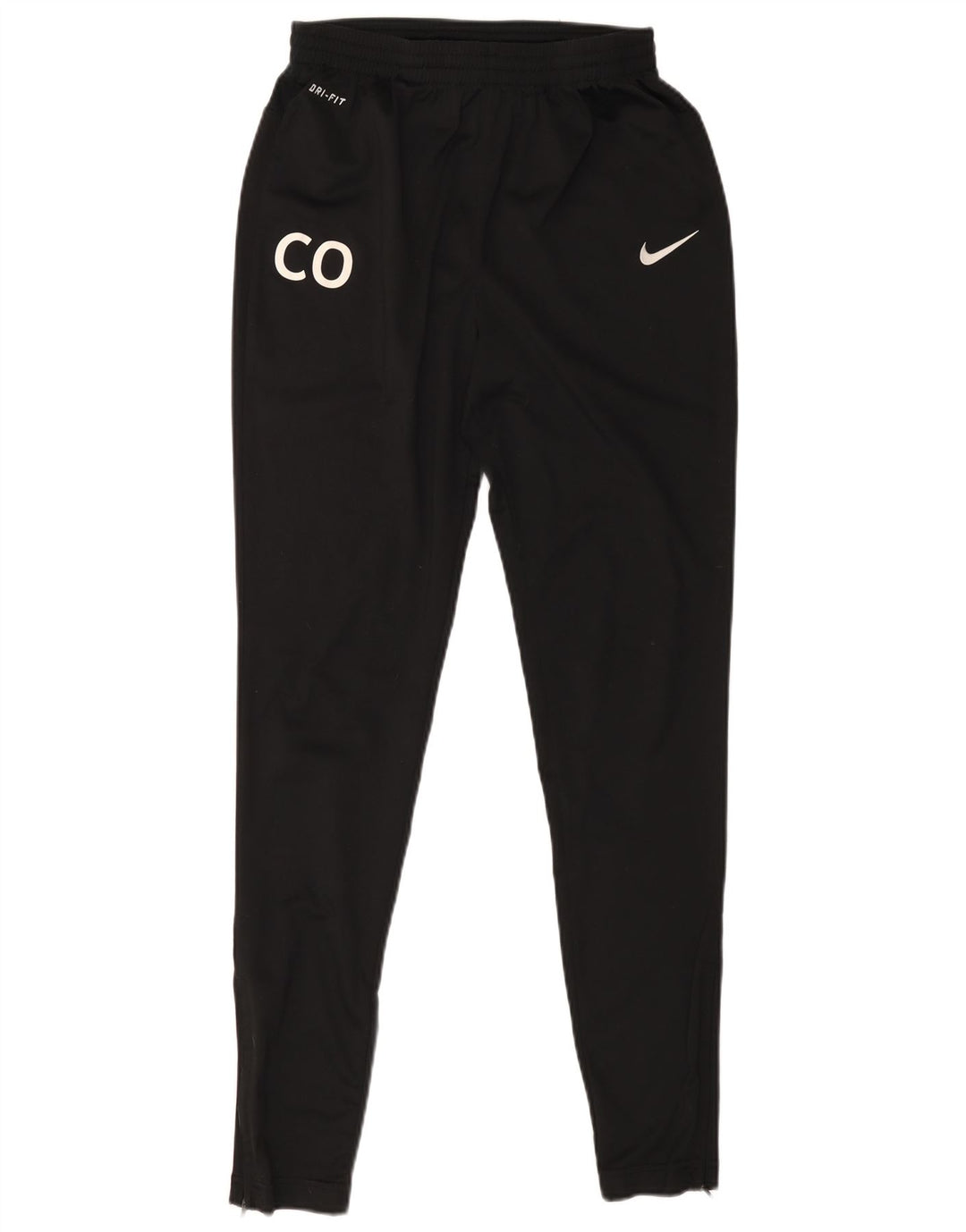 Pantaloni da tuta con grafica NIKE Dri Fit da donna UK 12 medio nero
