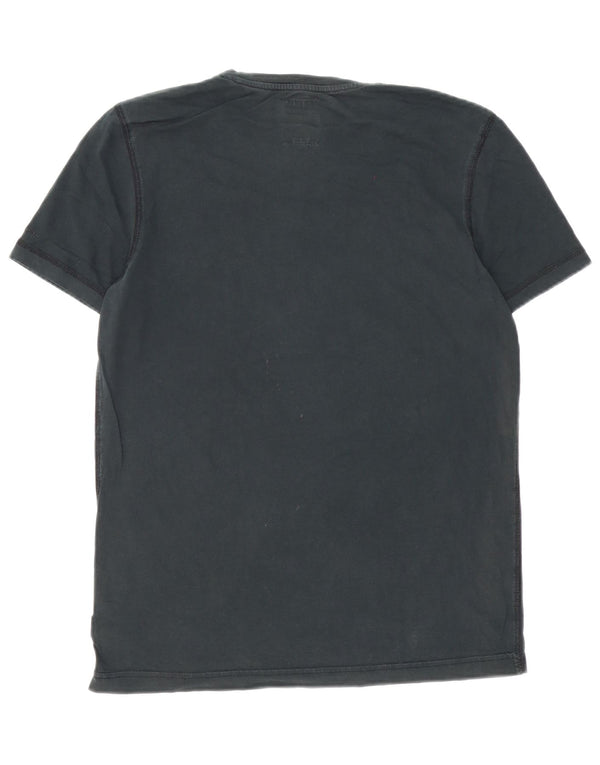 G-Star Mens Graphic T-Shirt Top Medium Black Cotton