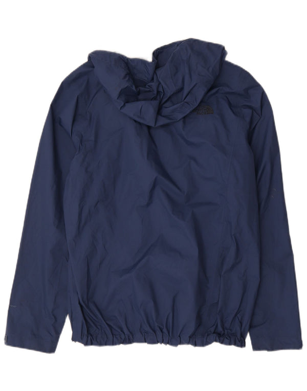 Giacca antipioggia con cappuccio da donna The North Face UK 16 Large Blu Navy