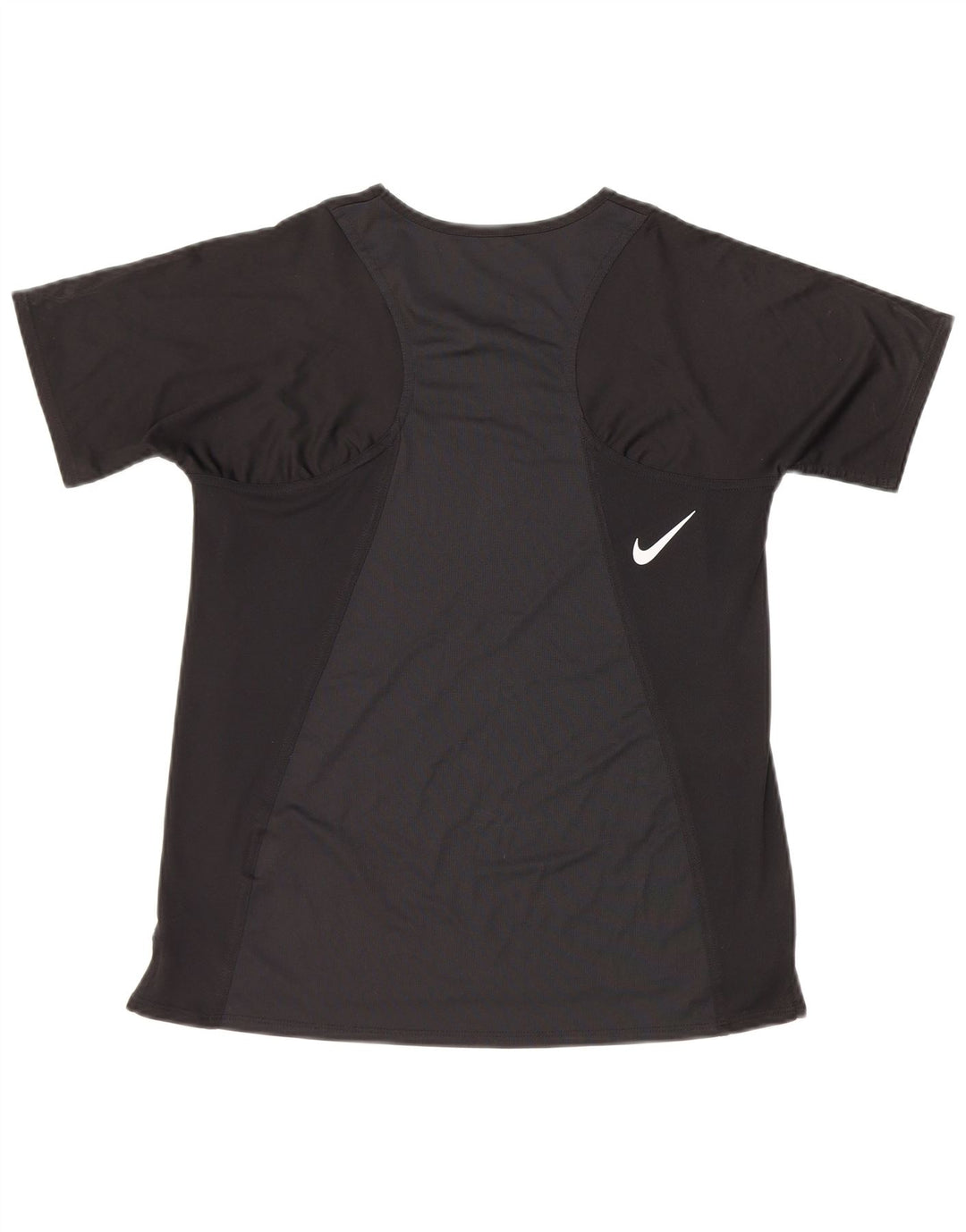 NIKE Womens Dri Fit T-Shirt Top UK 10 Small Black