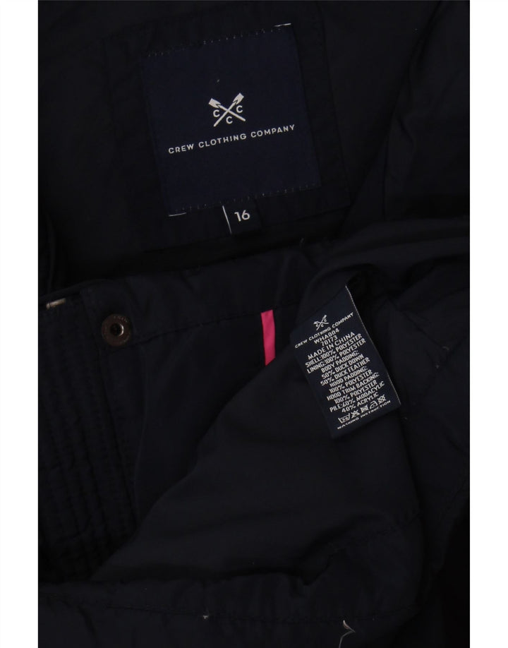 Crew Clothing Gilet regolare da donna UK 16 Grande poliestere blu navy