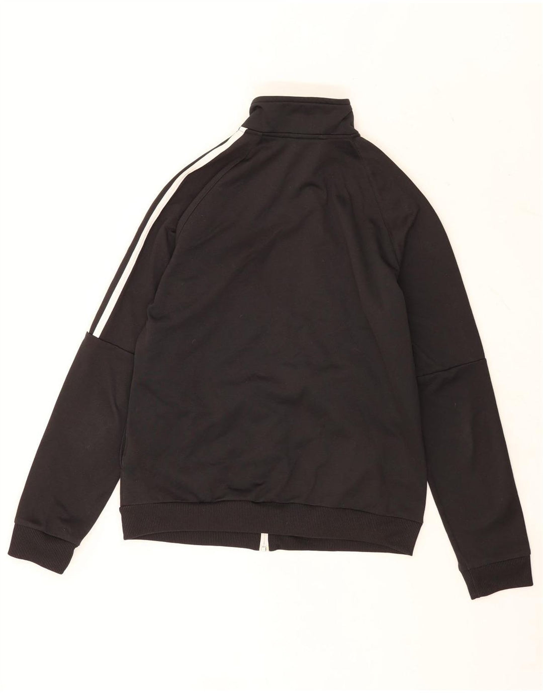 Giacca da tuta da donna Adidas UK 12/14 Medium Nero Poliestere