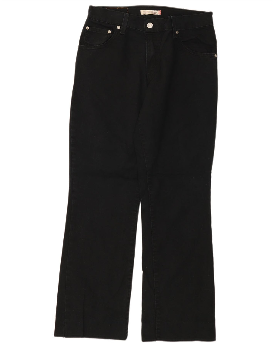 LEVI'S Jeans da donna 550 vestibilità comoda Bootcut US 6 medio W28 L28 neri