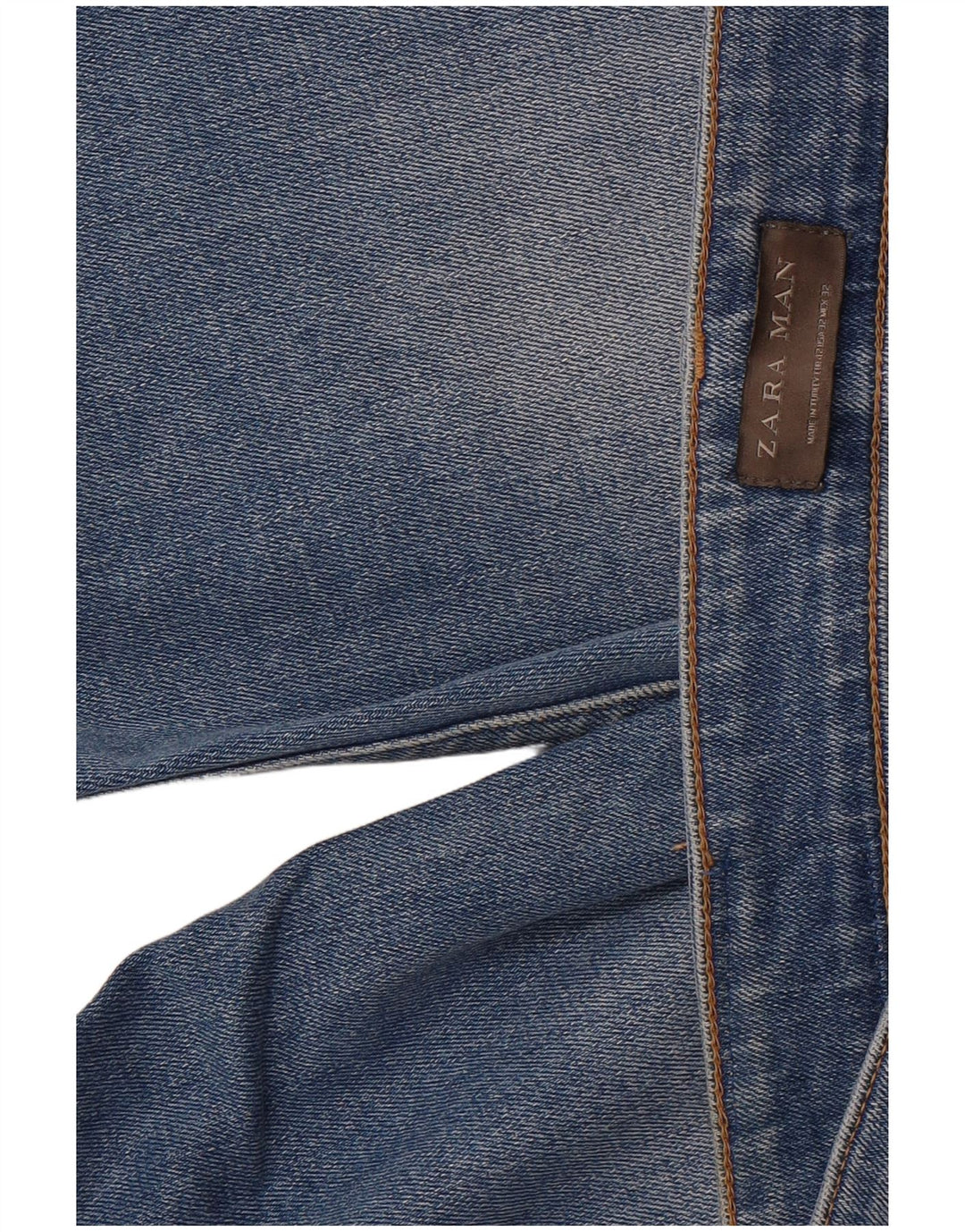 ZARA Mens Distressed Slim Jeans EU 42 Large W32 L26 Blue Cotton