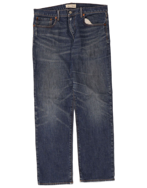 Jeans dritti da donna Gap W32 L30 cotone blu