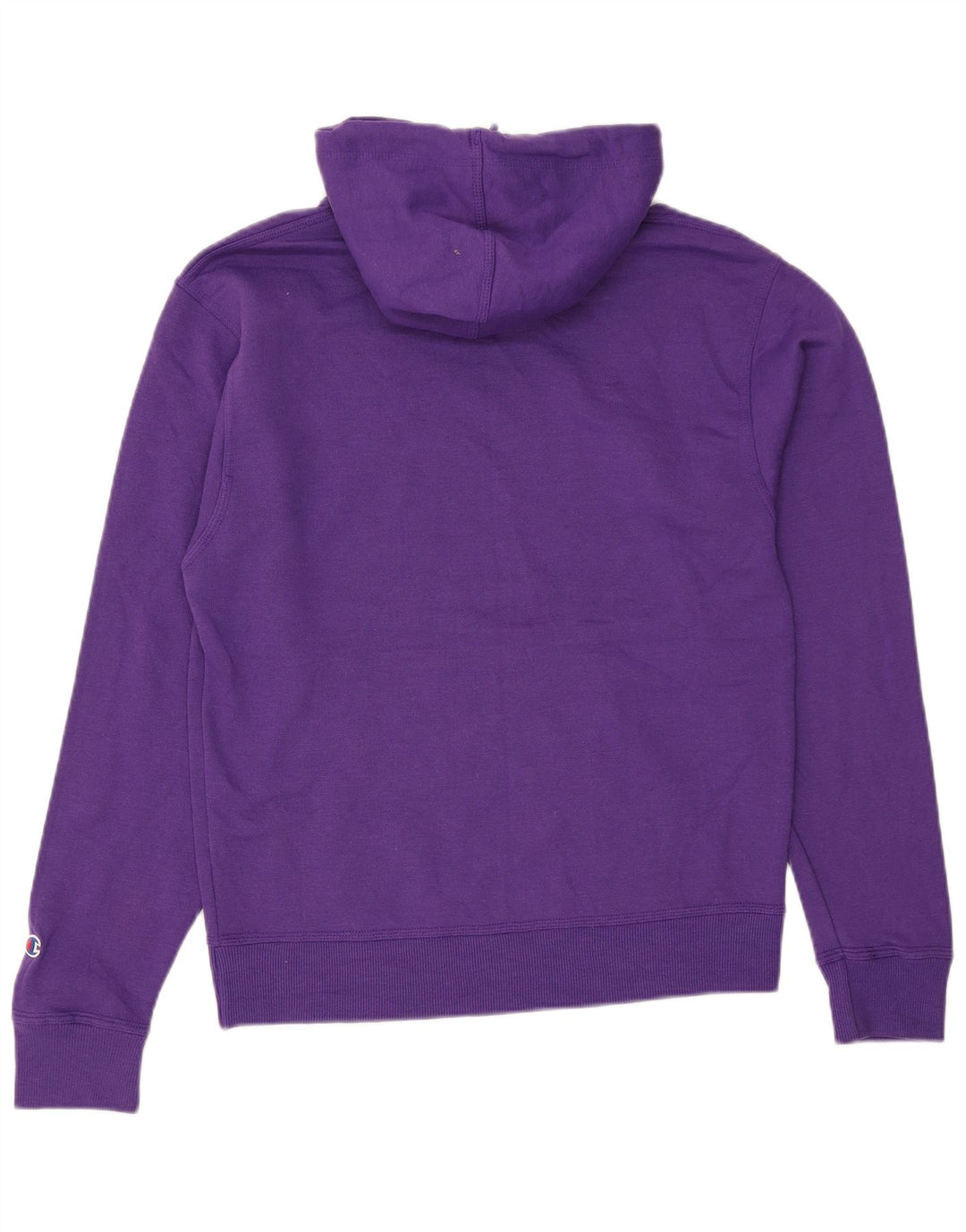 Felpa con cappuccio da uomo Champion Small in cotone viola