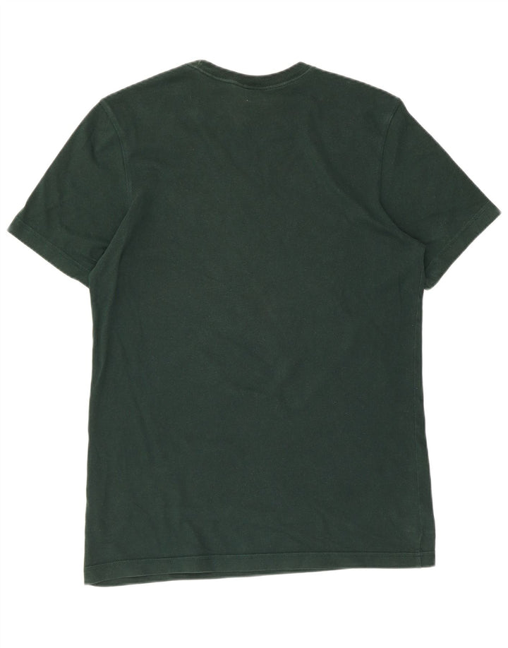 T-shirt grafica da uomo ADIDAS Top piccola in cotone verde