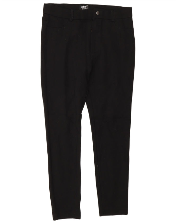 Leggings Trafaluc da donna Zara UK 14 grandi neri