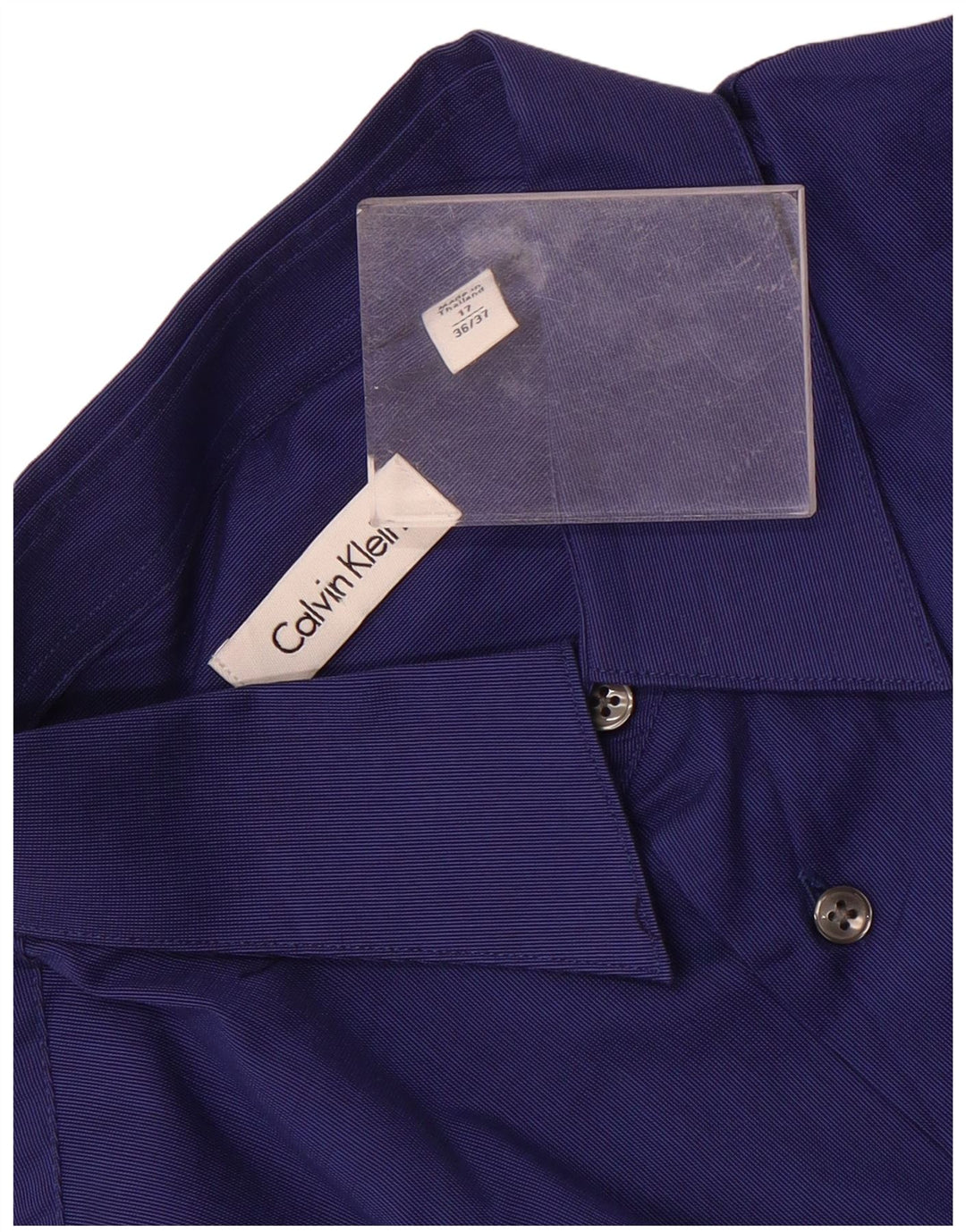 Camicia da uomo Calvin Klein taglia 17 XL blu