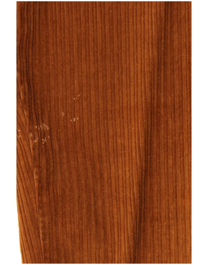 Pantaloni da uomo in velluto a coste bootcut HUGO BOSS W34 L36 Marrone