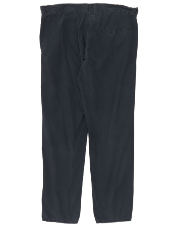 Pantaloni chino affusolati da donna Marks & Spencer UK 14 Large W34 L28 Blu navy