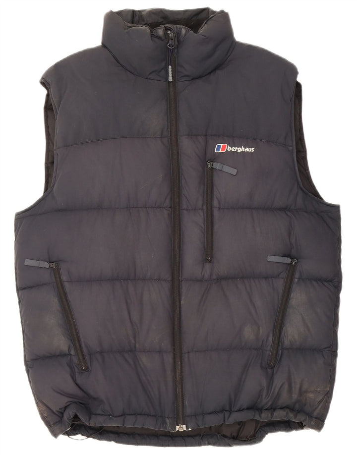 Gilet imbottito da uomo Berghaus UK 38 medio poliestere nero