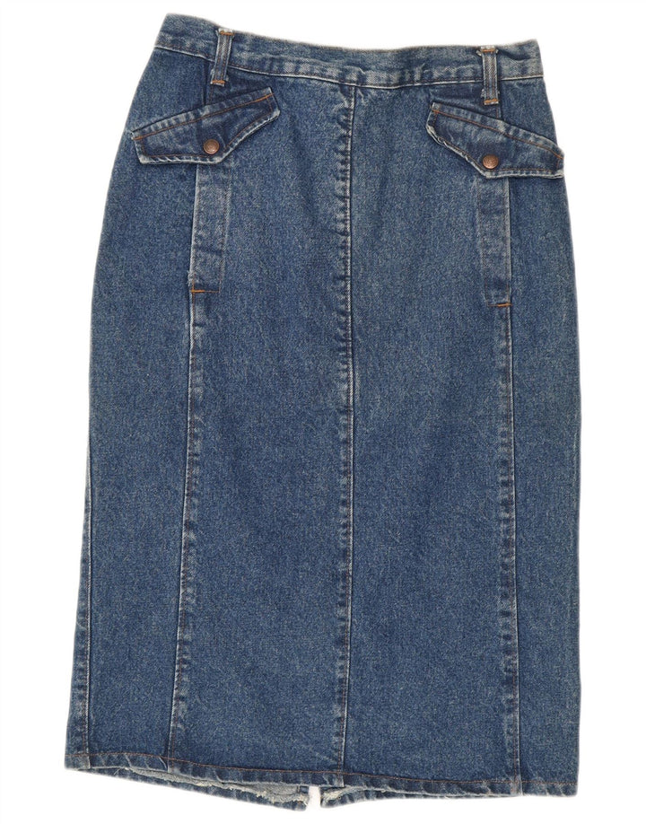 Gonna in denim da donna ROY ROGERS W32 grande cotone blu