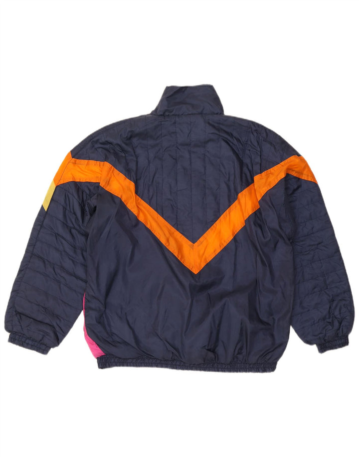 Giacca da tuta da uomo James Arrow XL Poliestere color block blu navy