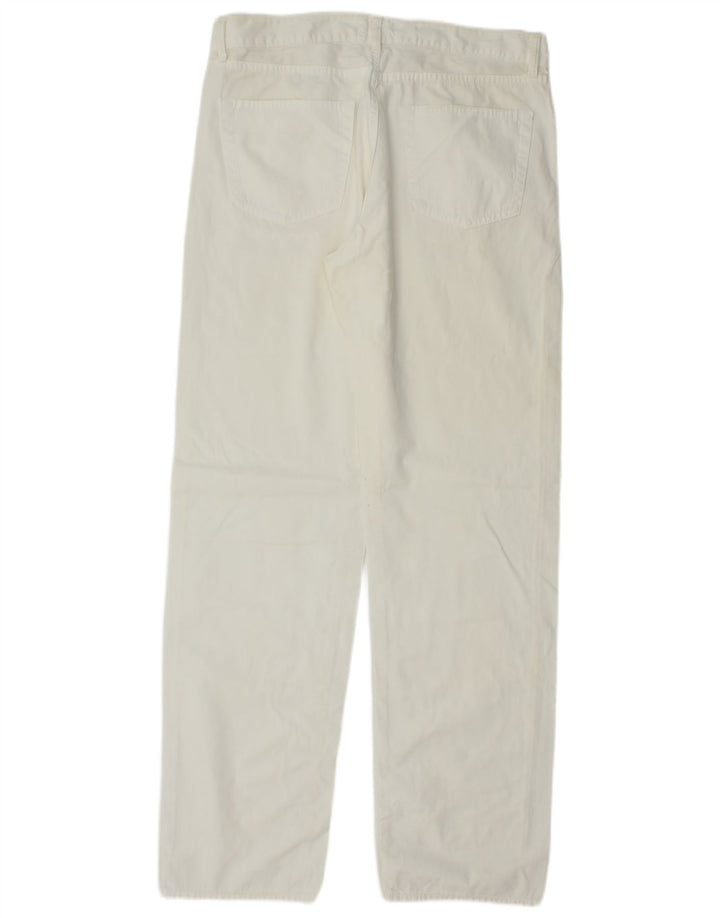 Jeans dritti da uomo Hugo Boss W36 L35 bianchi