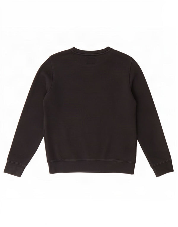 Felpa grafica per ragazze Calvin Klein Jeans 13-14 anni in cotone nero