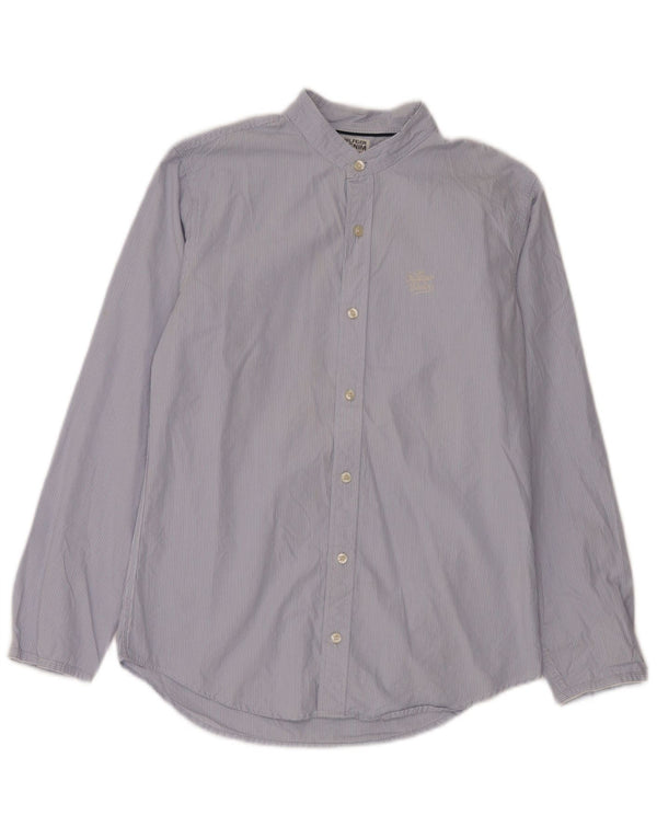 Camicia da uomo Tommy Hilfiger piccola gessata blu