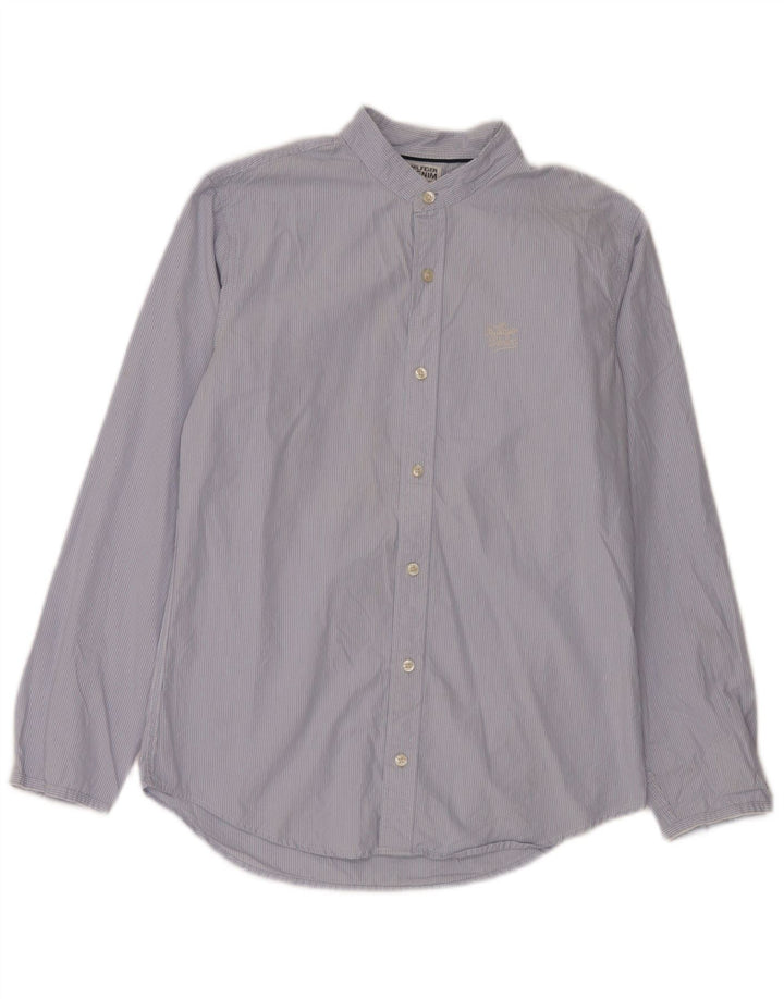 Camicia da uomo Tommy Hilfiger piccola gessata blu