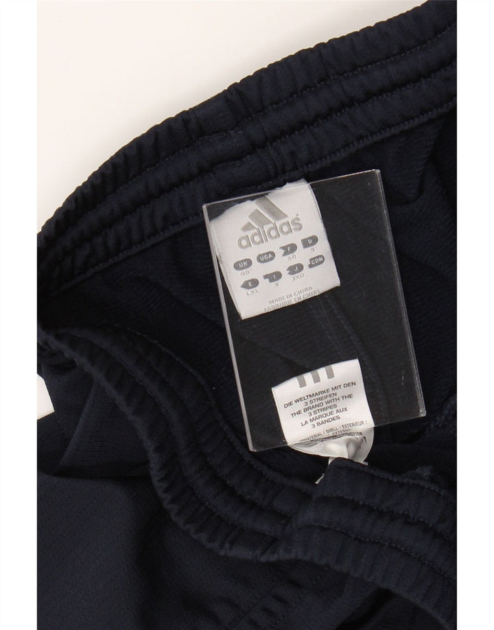 Pantaloncini sportivi da uomo Adidas XL blu navy in poliestere
